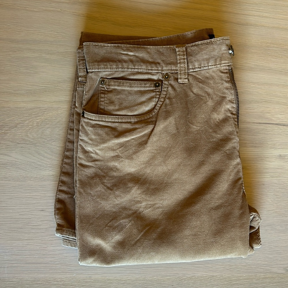 J. Crew Mercantile Tan Corduroy Pants Athletic Fit 33x32